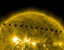 Path of the 2012 Venus Transit