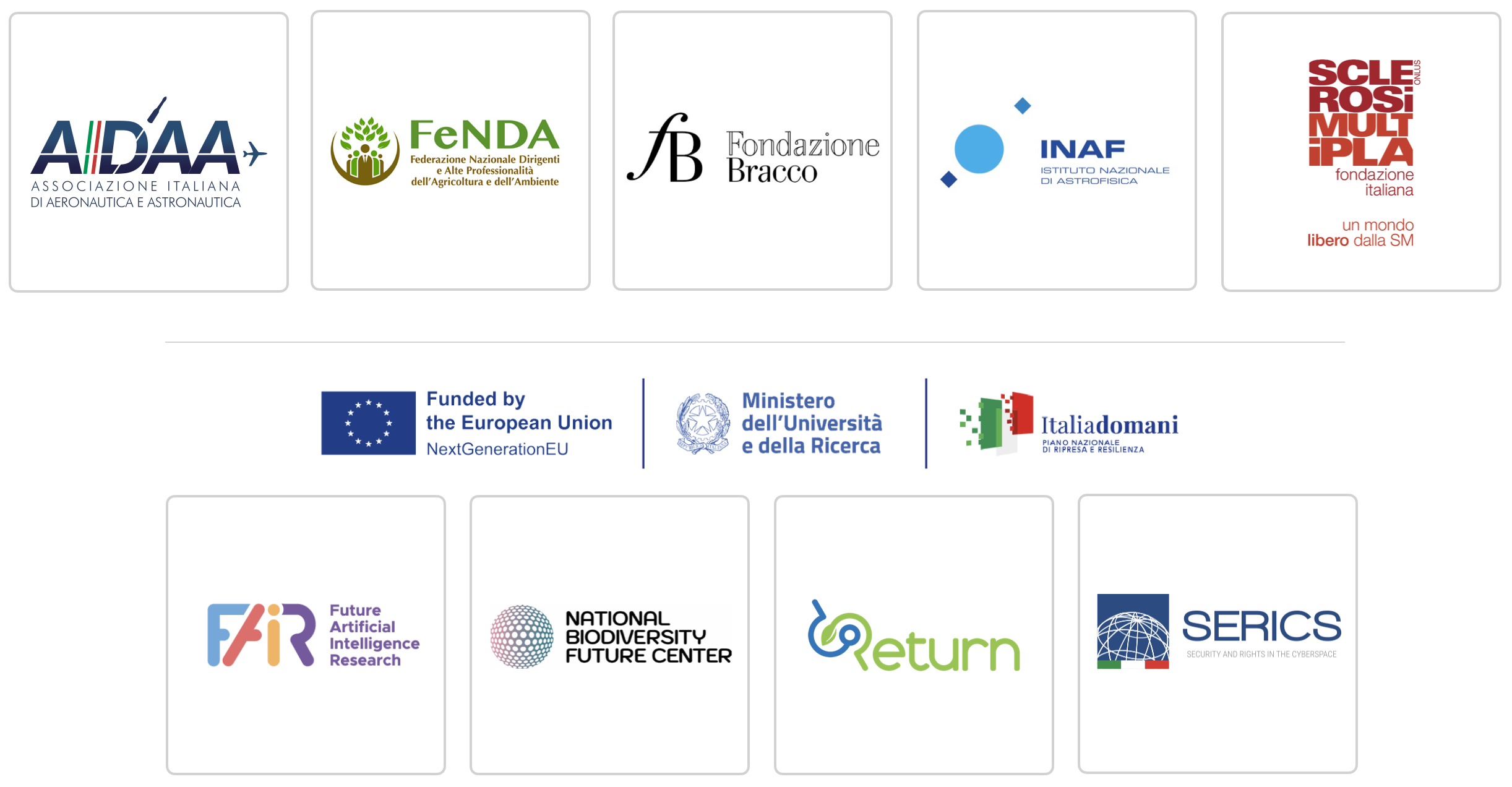 sponsor premio giovani ricercatori 2025