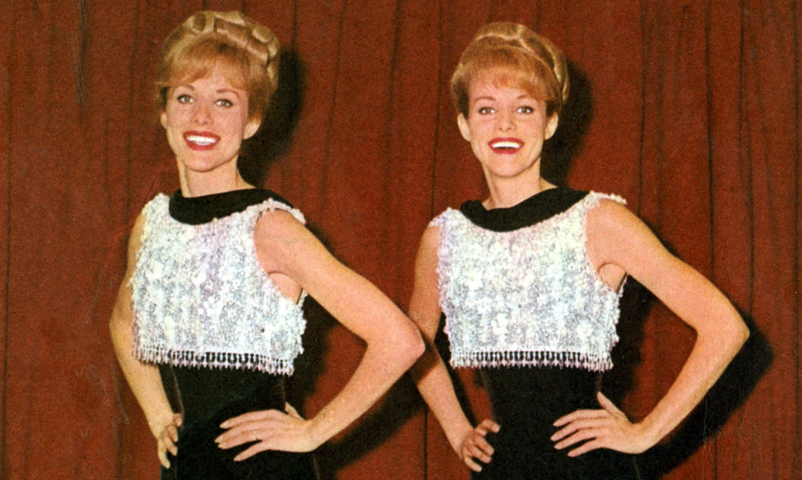 Immagine delle gemelle Kessler del 1965