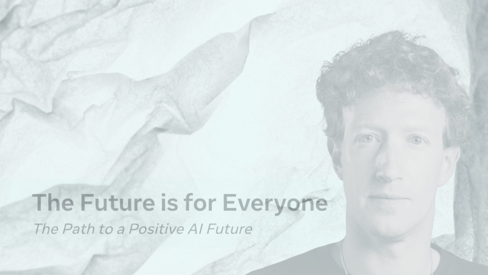 marck zuckerberg e il suo manifesto
