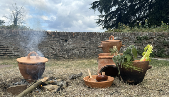 Dimostrazione cottura preistorica