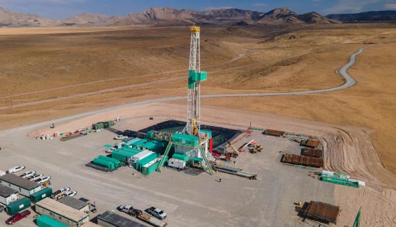 il pozzo 16A(78)-32 pronto per la stimolazione idraulica presso il sito Utah-FORGE