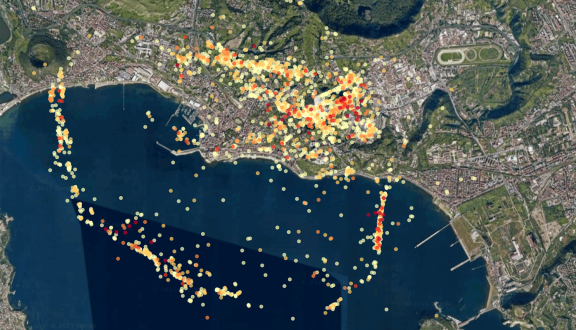 mappa terremoti campi flegrei