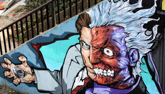 murales inquietante