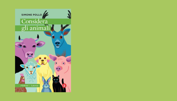 La copertina del saggio Considera gli animali