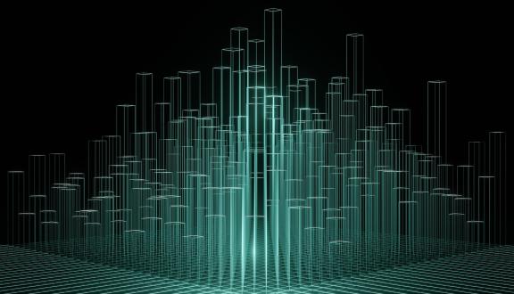 Digital art forme geometriche