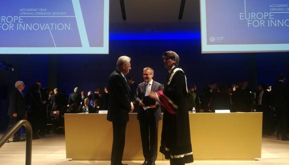 Mario Monti, Carlos Moedas e Gianmario Verona