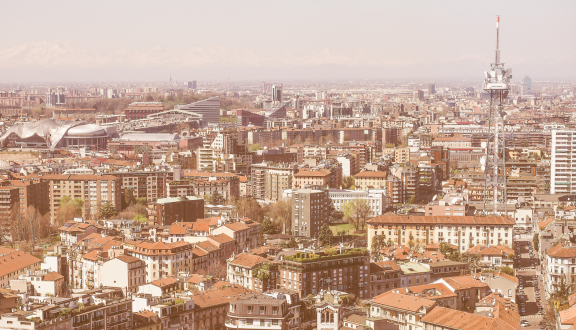 veduta di Milano