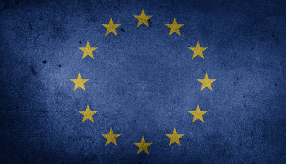 il logo della bandiera eu