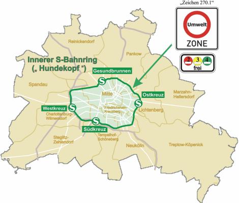 Low Emission Zone di Berlino